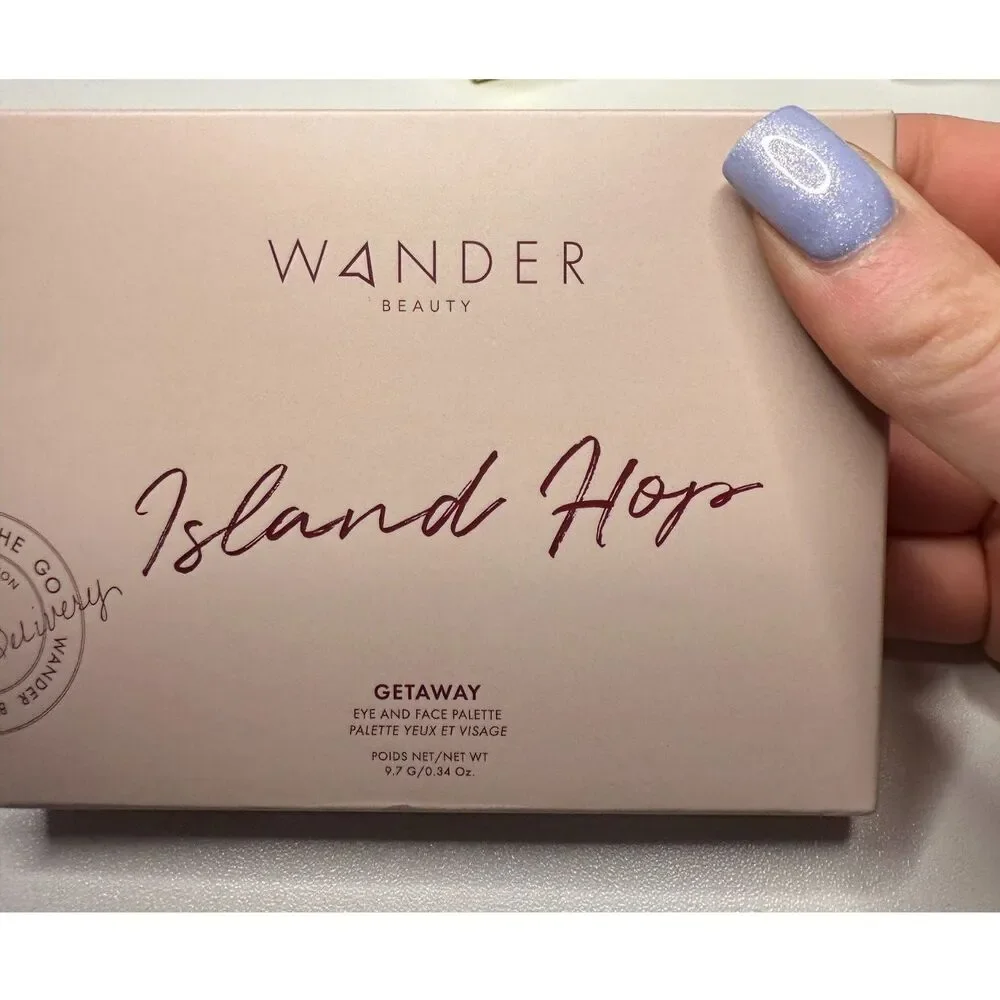Wander Beauty Getaway Island Hop Eye & Face Palette NEW IN BOX